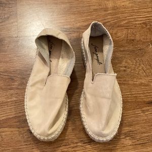 Free people espadrilles 39 camel color